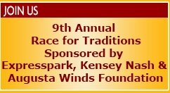 9th Annual race for Traditions Sponsored by Expresspark and Kensey Nash